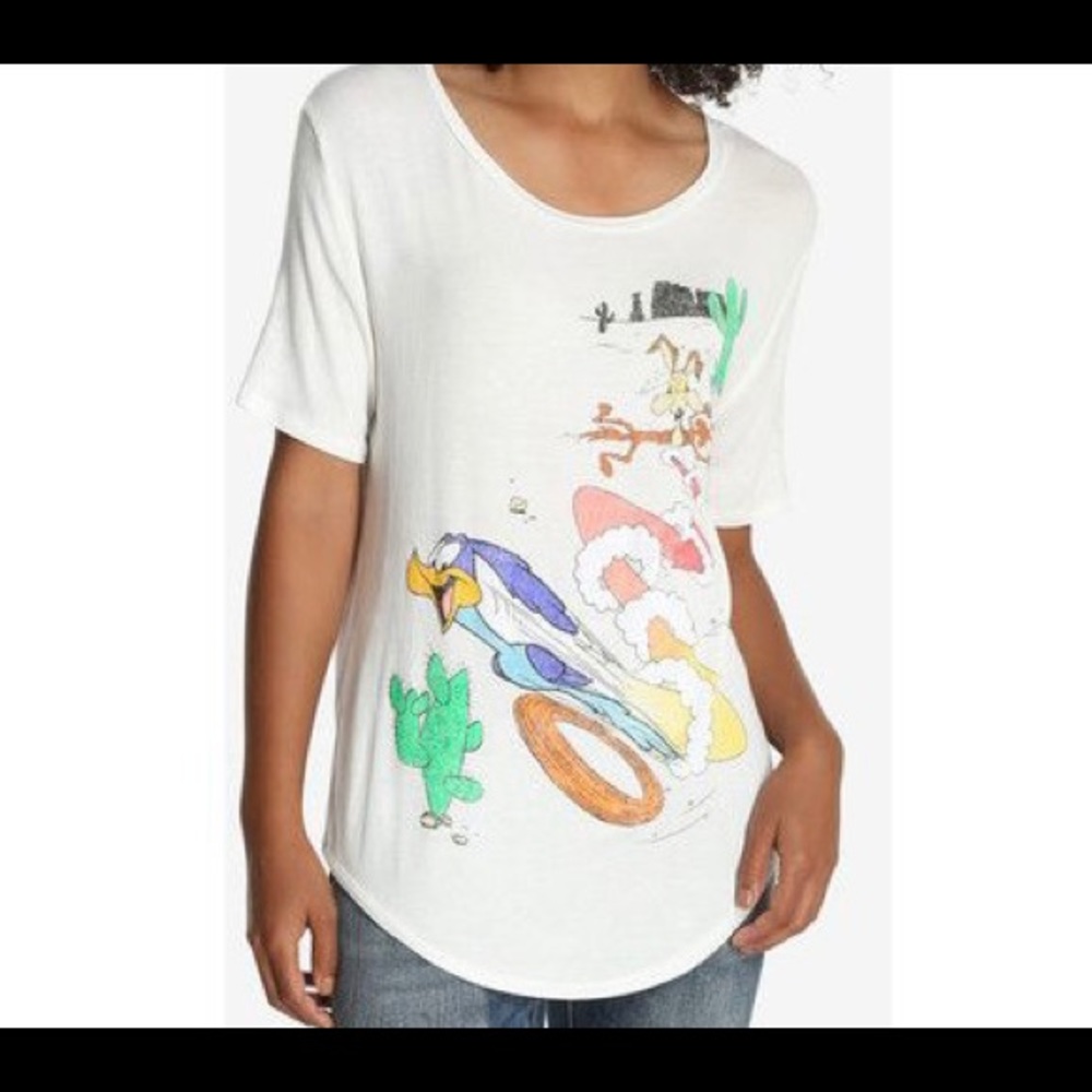 Wilie Coyote Road Runner Tee